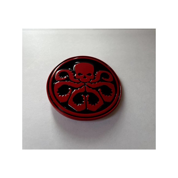 Red Skull Belt Buckle Hydra Captain America Marvel Universe Unisex - Picture 2 of 10